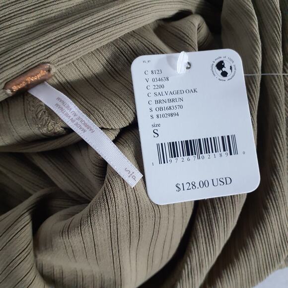 Free People Hot Nights Wrap Flare Pants Size S - Picture 4 of 4